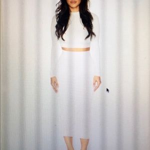 ❌SOLD❌ Clothes Envy crop top/midi skirt